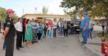 Пожаро-тактическо занятие в рудник “Трояново-1“
