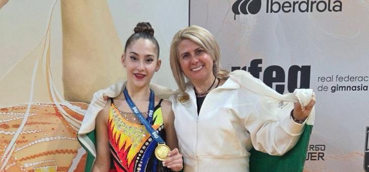 Гимнастичката Доника Маринова със златен медал от престижно първенство в Испания