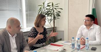 Областният управител д-р Неделчо Маринов се срещна с представители на ръководството на EVN България
