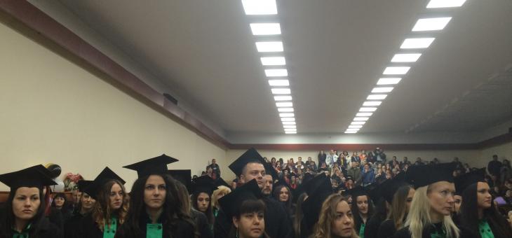 Медицинският факултет в Стара Загора изпрати 116 здравни специалисти