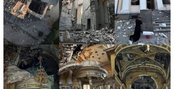Центърът на Одеса е в руини