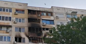Пожар в апартамент в Стара Загора