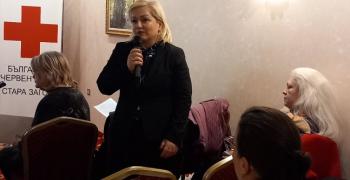 Националният съвет на БЧК удостои със сребърен медал за заслуги знакови лица на Община Стара Загора