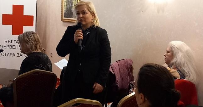 Националният съвет на БЧК удостои със сребърен медал за заслуги знакови лица на Община Стара Загора