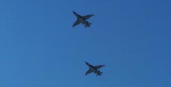 Самолети Су-25 прелетяха над Стара Загора в Деня на демонстрации на способности на Въоръжените сили
