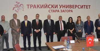 Посланикът на Турция посети Тракийски университет