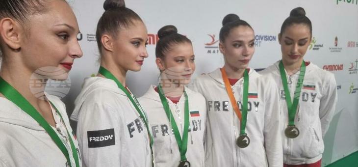 Шампионките от ансамбъла по художествена гимнастика: "Чувстваме се прекрасно, че успяхме да защитим именно тази титла"