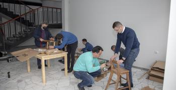 Старозагорски фирми с дарения за оборудване на жилищата за настаняване на украински бежанци