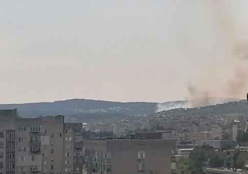 Широколистна гора и сухи треви горят край Стара Загора