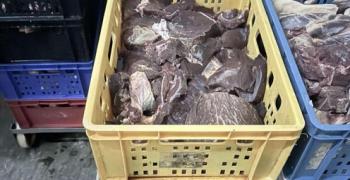 От предприятие в Хасково БАБХ иззе близо 500 кг опасно месо
