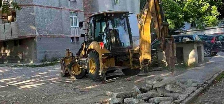 Благоустрояват междублокови пространства в източната част на Стара Загора