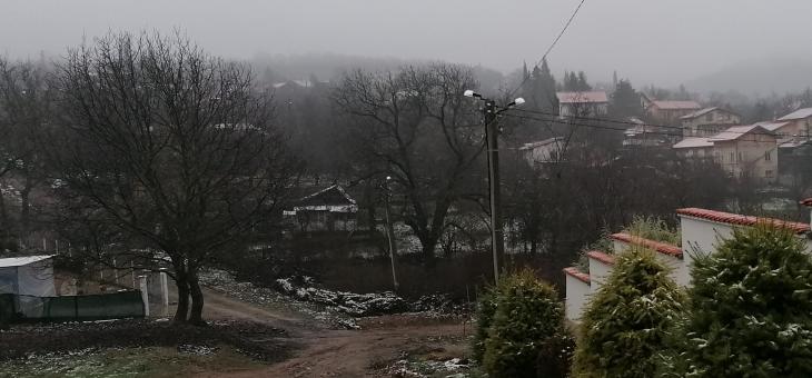 Сняг в старозагорски села