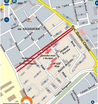 Възстановява се движението по ул. „Христо Ботев“ в Стара Загора