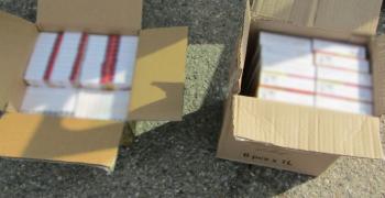 Голямо количество цигари без акцизен бандерол иззеха служители на ОДМВР-Стара Загора   