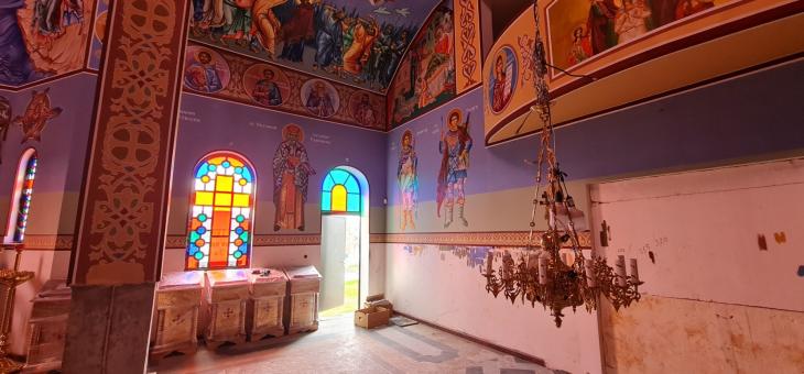 Поставят църковната утвар в храм "Св. Игнатий Старозагорски"
