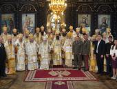 Патриарх Даниил връчи орден „Св. Йоан Рилски" на Старозагорския митрополит д-р Киприан