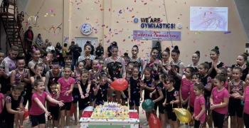 Златният Йордан Йовчев поздрави старозагорския СК „Спортна гимнастика" за 30-годишнината му