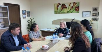 Зам.-кметът на Община Стара Загора Павлина Делчева се срещна с представител на програма на Американския държавен департамент в областта на общностното развитие