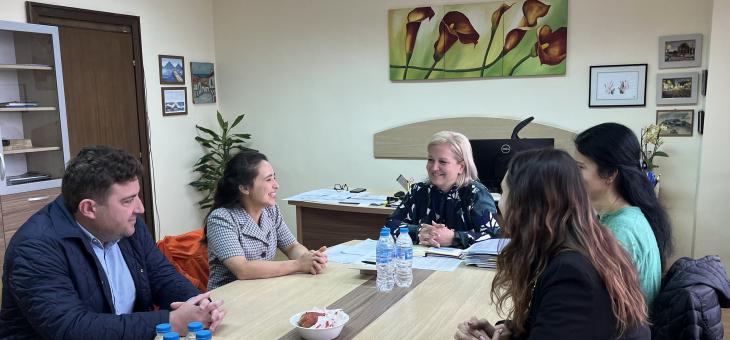 Зам.-кметът на Община Стара Загора Павлина Делчева се срещна с представител на програма на Американския държавен департамент в областта на общностното развитие