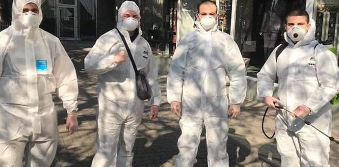 Младежи от ВМРО помагат на Стара Загора в борбата с коронавируса