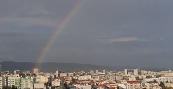 В Стара Загора: Красива дъга не на шега