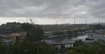 Проливен дъжд в Стара Загора