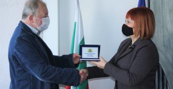 Старозагорският актьор Христофор Недков получи Почетния знак на областния управител