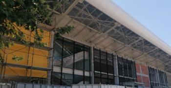 Част от старозагорската гара "позеленява" в чест на града
