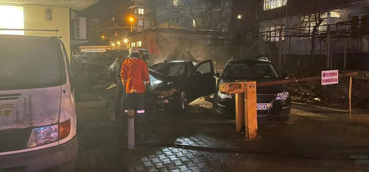 Инцидент с автомобил в Стара Загора, нанесени са материални щети