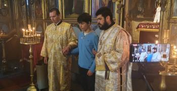 Еньовден - литургия и подстригване на иподякон