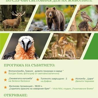 С изложби и филм студентският екоклуб на Тракийския университет отбелязва Световния ден на животните