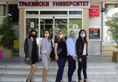 Държавните изпити в Стопанския факултет преминават при строги санитарни мерки