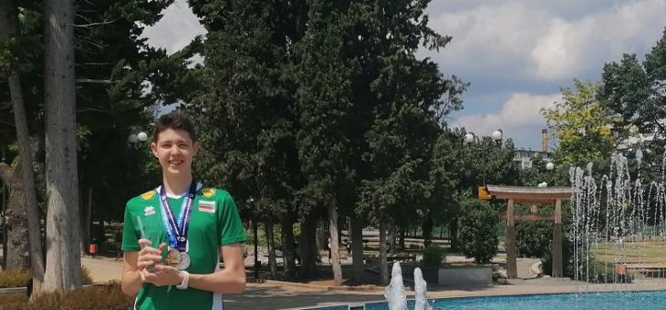 Старозагорски волейболист с успешно представяне на Балканиада и Европейско първенство
