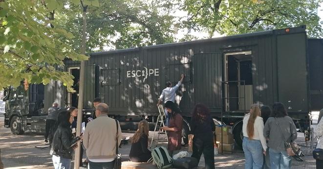 „Ескейп стая на колела“ премина през Стара Загора, за да покаже на младежите как да разпознават риска от трафик 