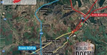 Временна организация на движението е въведена заради рок фестивала в Могилово