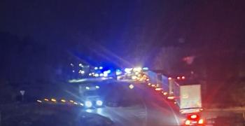 Катастрофа край Стара Загора, временно е ограничено движението