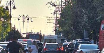 Верижна катастрофа в Стара Загора