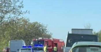 Тежка катастрофа край Стара Загора, има загинал