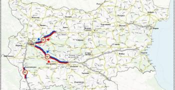 Промяна в движението на камионите над 12 тона в определени участъци