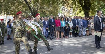 С тържествен общоградски ритуал в Стара Загора отбелязаха 115 години независима България