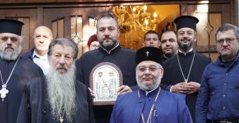 Митрополит Киприан се срещна с митрополита на Митилини Яков