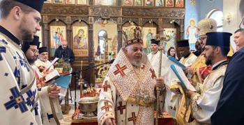 Осветиха новопостроения храм „Св. мчк. Трифон“ в село Малка Верея