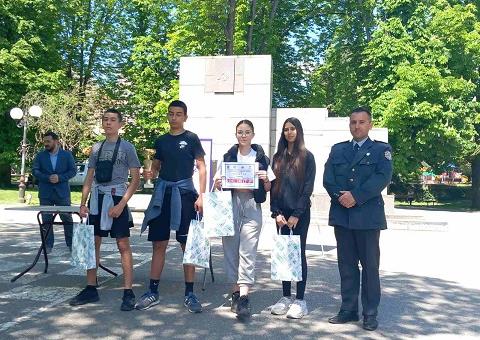ОУ „Кирил Христов“ завоюва победата в Националното ученическо състезание „Защита при бедствия, пожари и извънредни ситуации“