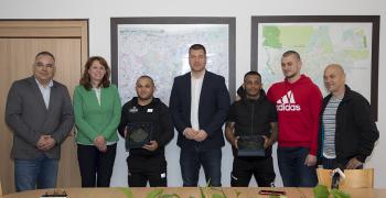 Кметът Живко Тодоров поздрави старозагорски спортисти за успехите им