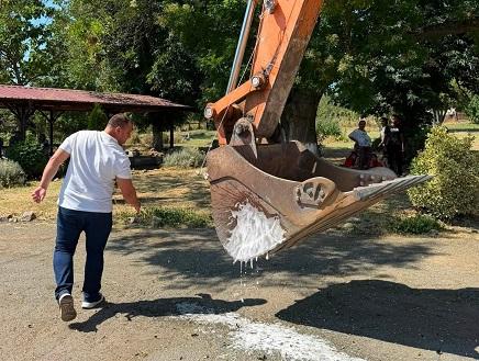 Започна реконструкцията на общинския път между Българене и Рисиманово