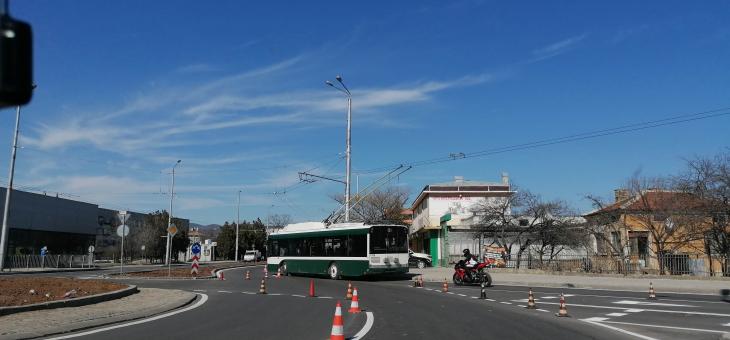 Пуснаха за движение кръговото кръстовище в кв. "Кольо Ганчев" в Стара Загора