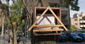 В Стара Загора 37-годишен мъж постави къщички за храна на нуждаещи се