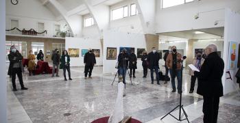 Откриха изложбата на Петото балканско квадринале на живописта „Митовете и легендите на моя народ“