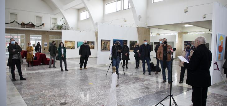 Откриха изложбата на Петото балканско квадринале на живописта „Митовете и легендите на моя народ“ 