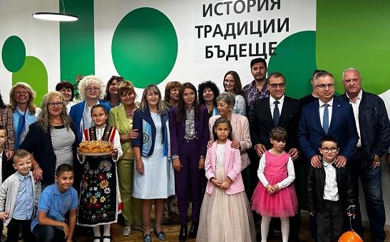 Ивета Лазарова и „Инър Уийл клуб Стара Загора – Берое“ откриха „Кът за сътрудничество – Където въображението среща приятелството“
